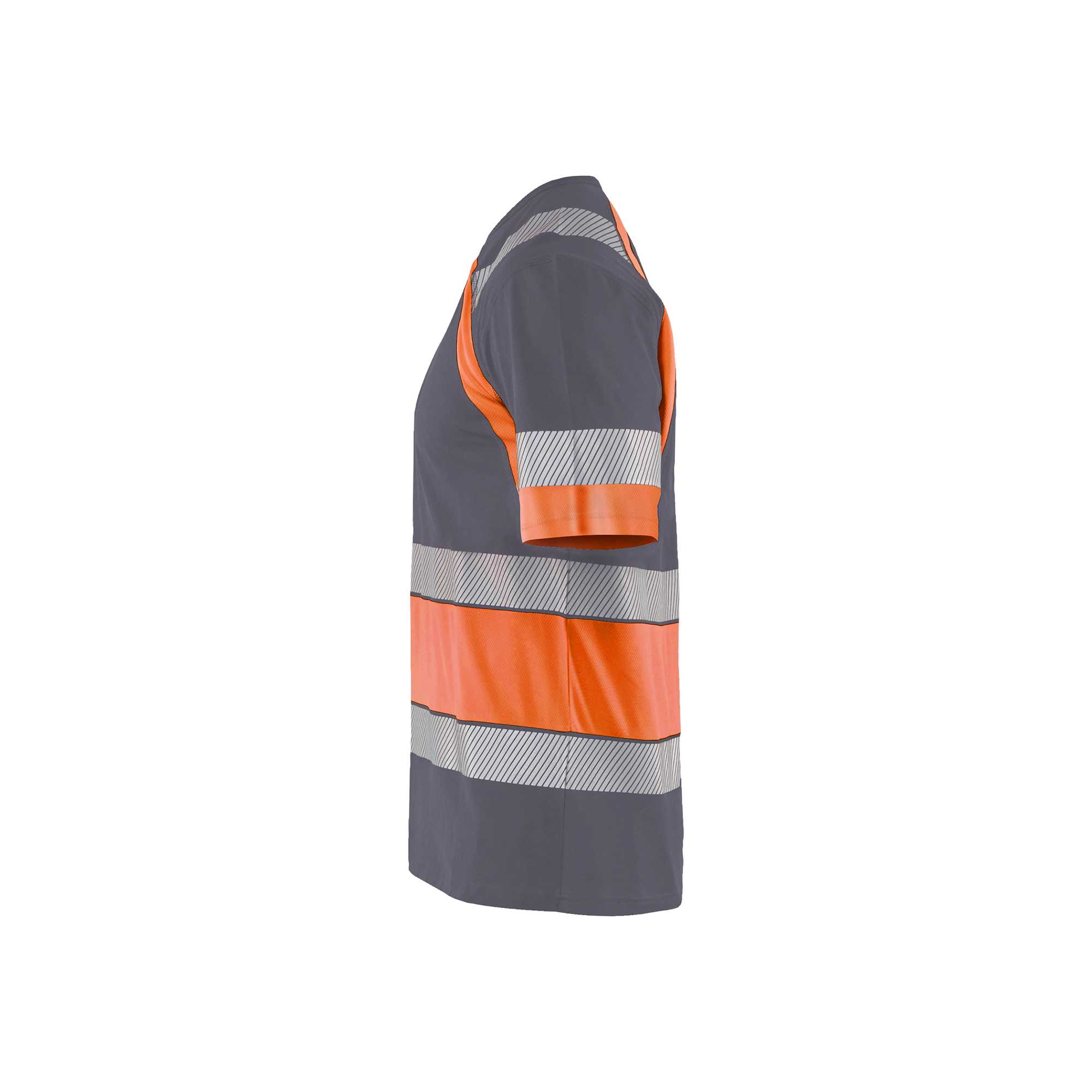 BLAKLADER 34211030 Hi Vis T shirt Hi Vis Reflective Short Sleeve Work T-Shirt MEN - 100% Cotton